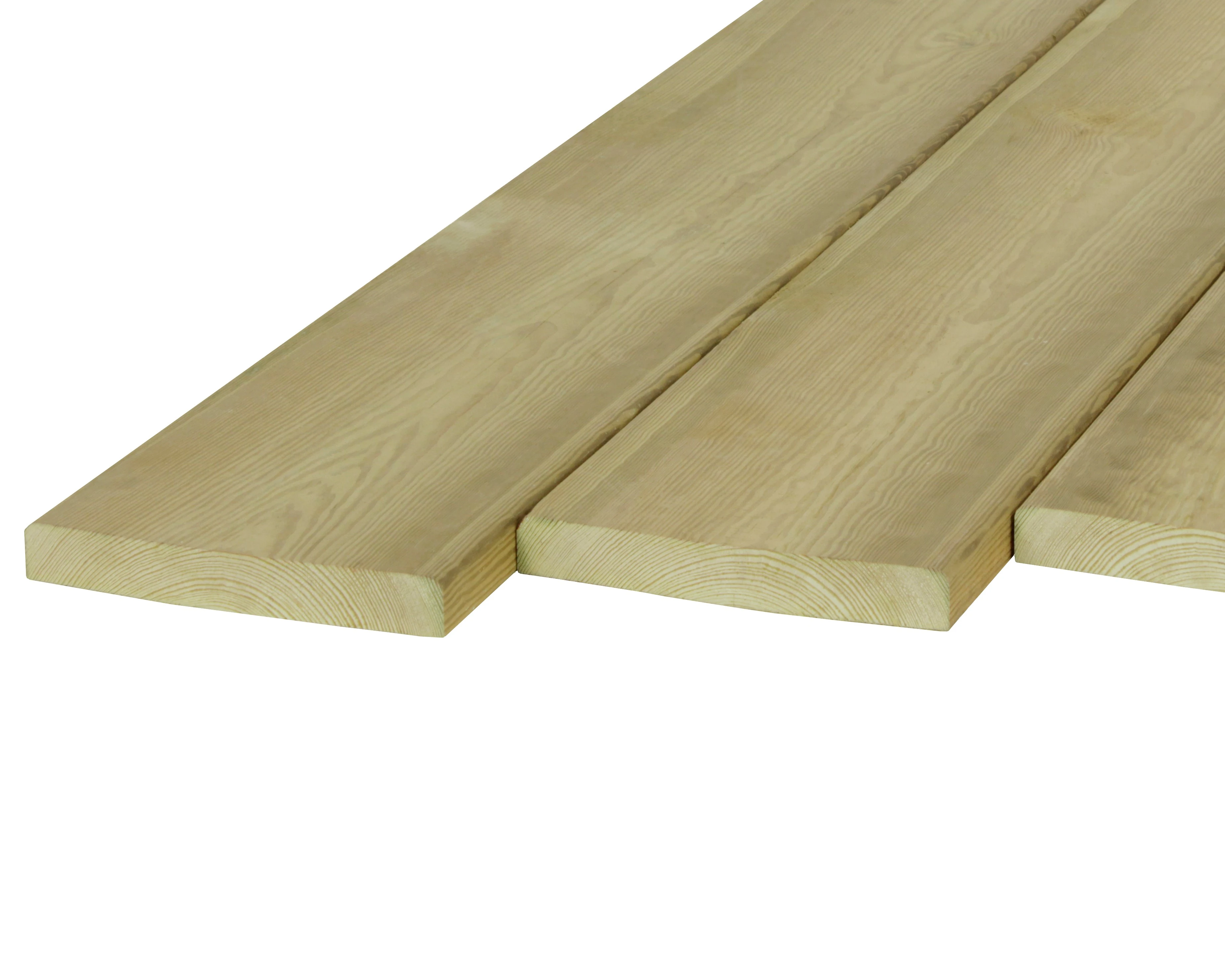 Grenen Vlonderplank 2.8 x 19.5 cm (28 x 195 mm) Groen Geïmpregneerd - Lengte 400 cm - Afbeelding 4